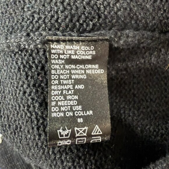 Designers Originals Studio JOY Cardigan Sweater Womens Large Black Xmas Snowmen - Picture 14 of 14